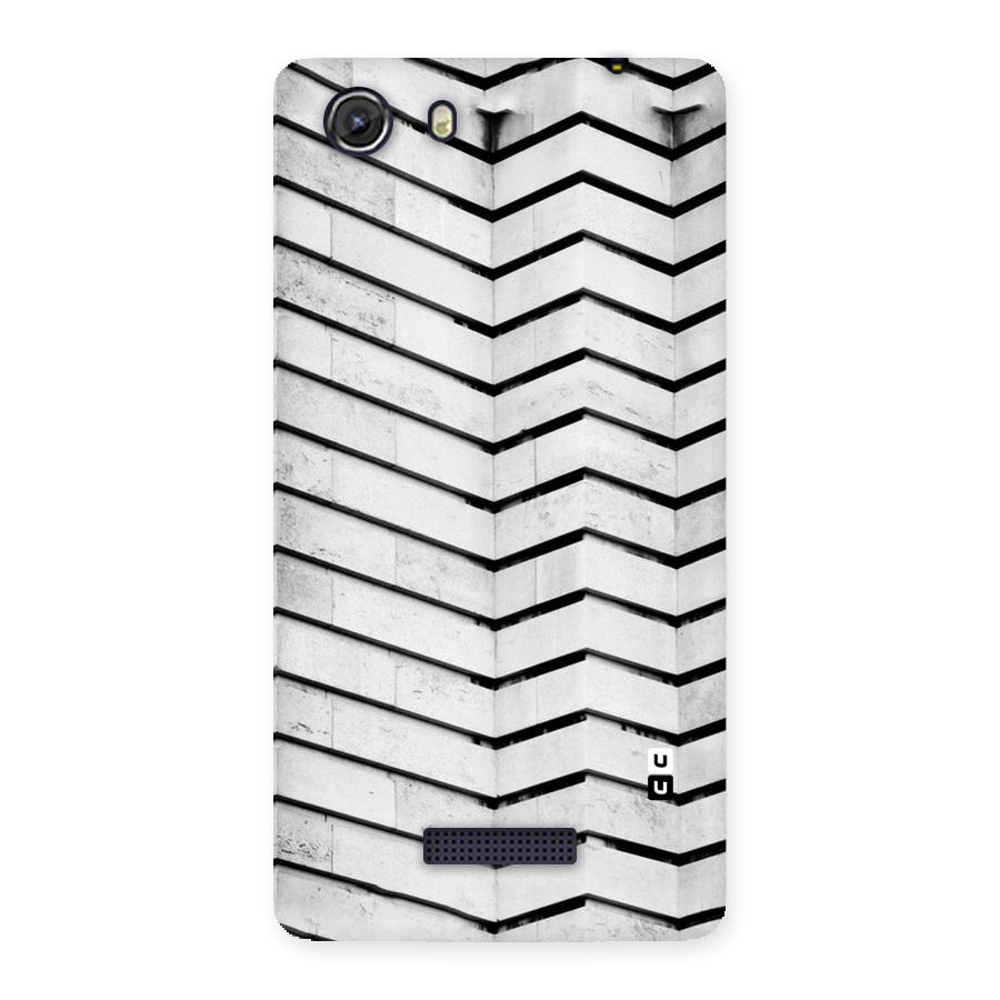 Wall Zig Zag Back Case for Micromax Unite 3
