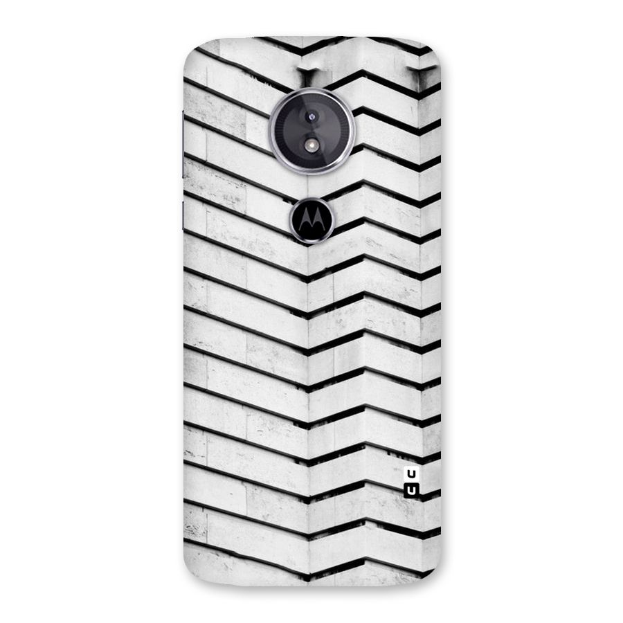 Wall Zig Zag Back Case for Moto E5