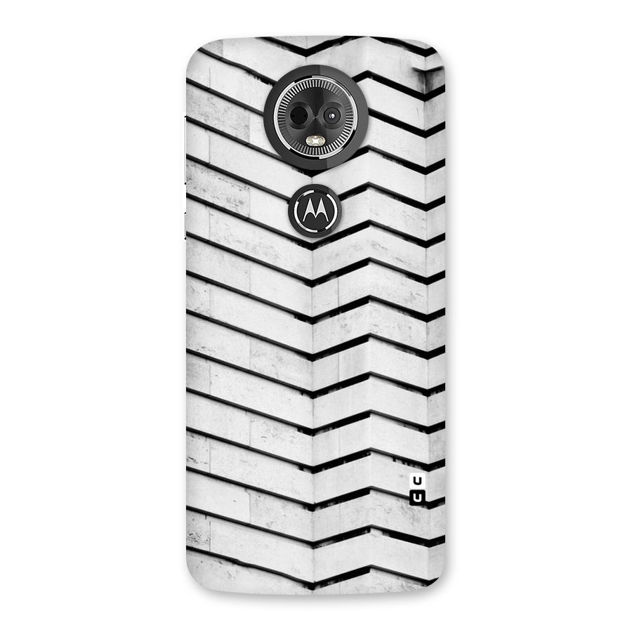 Wall Zig Zag Back Case for Moto E5 Plus