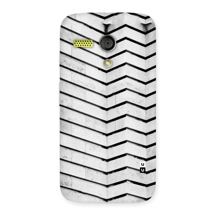 Wall Zig Zag Back Case for Moto G