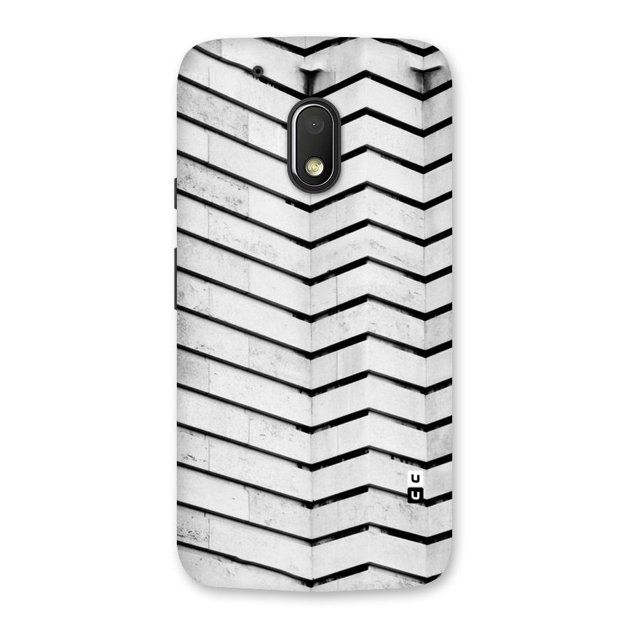 Wall Zig Zag Back Case for Moto G4 Play