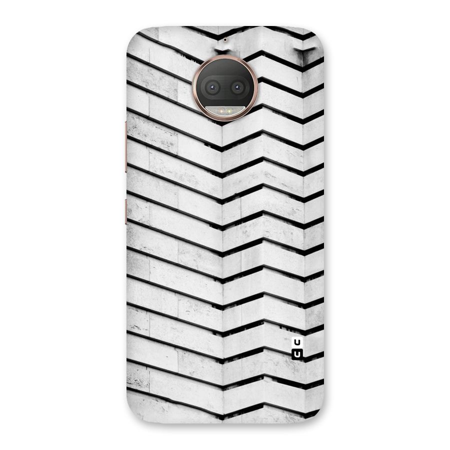 Wall Zig Zag Back Case for Moto G5s Plus