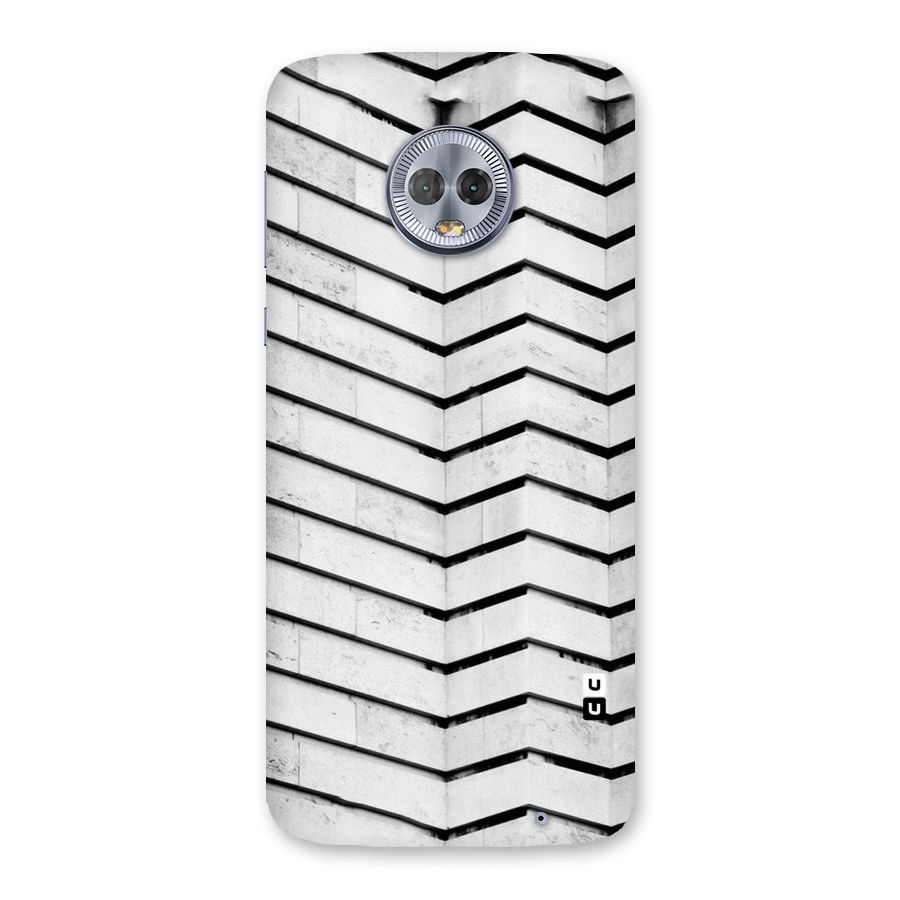 Wall Zig Zag Back Case for Moto G6 Plus