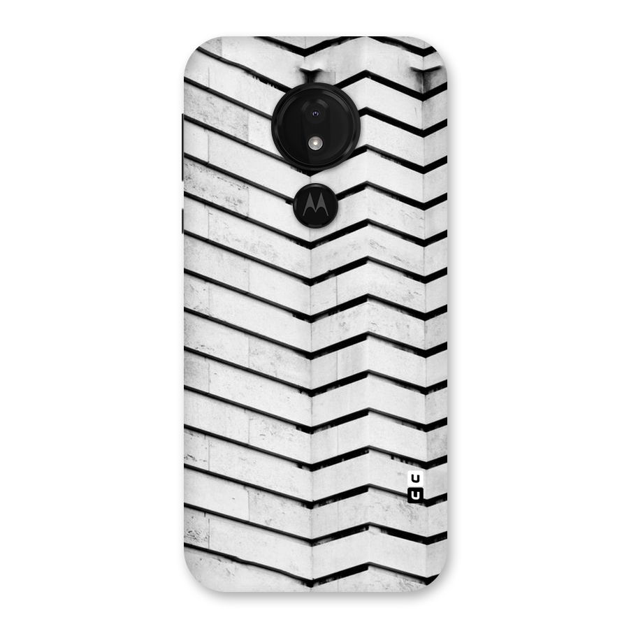 Wall Zig Zag Back Case for Moto G7 Power