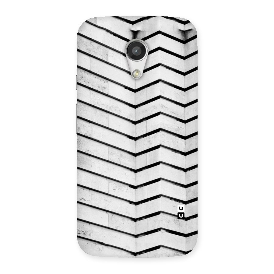 Wall Zig Zag Back Case for Moto G 2nd Gen