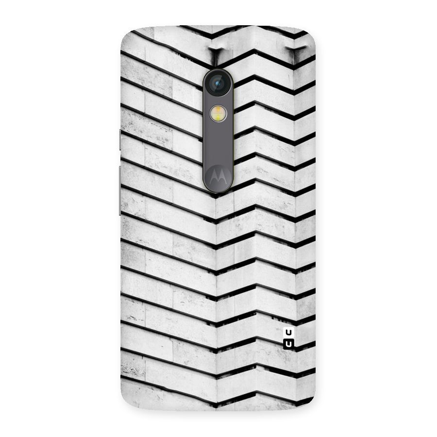 Wall Zig Zag Back Case for Moto X Play