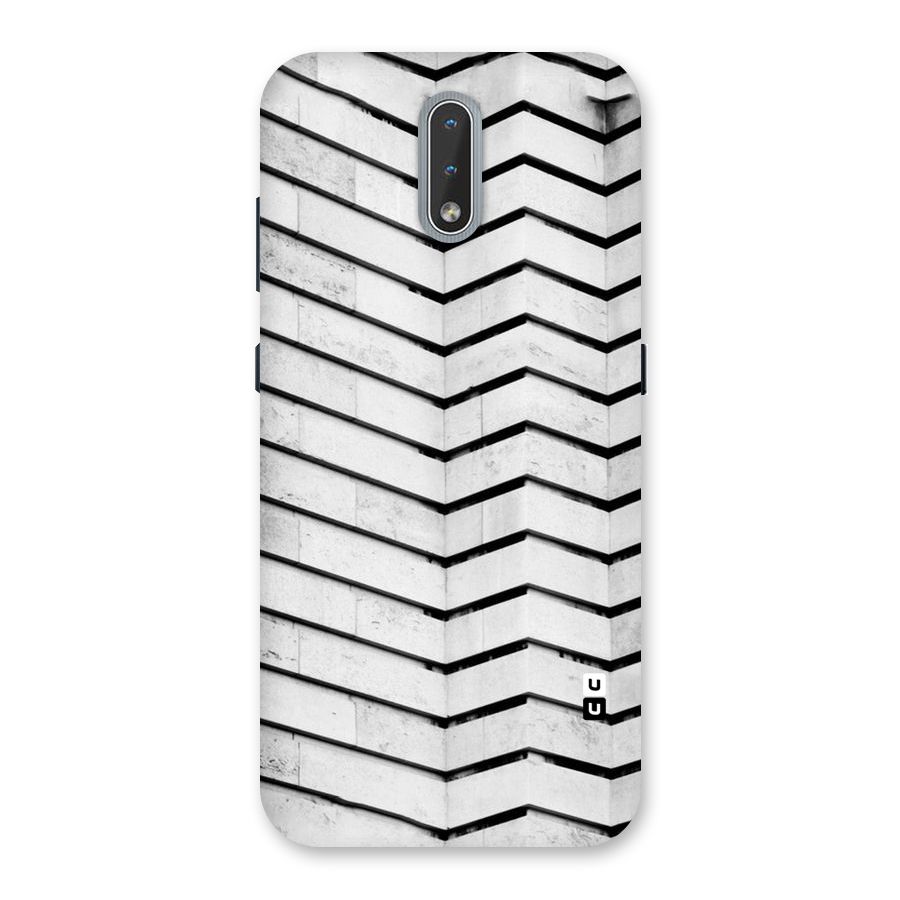 Wall Zig Zag Back Case for Nokia 2.3