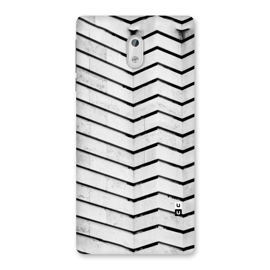 Wall Zig Zag Back Case for Nokia 3