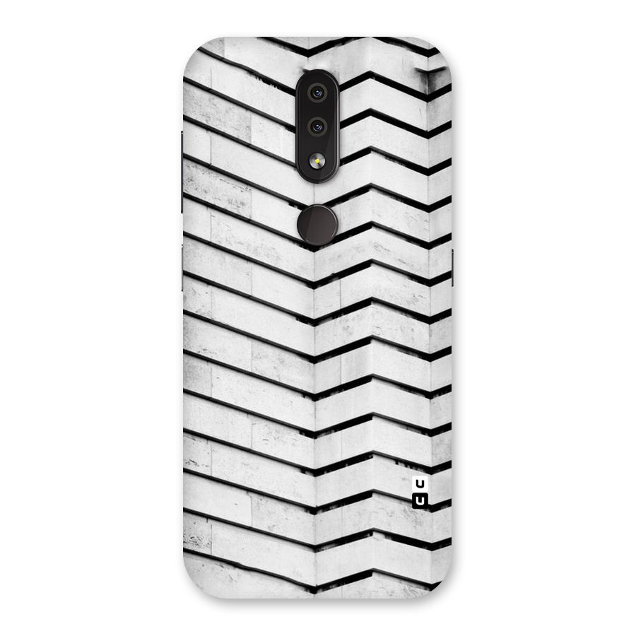 Wall Zig Zag Back Case for Nokia 4.2
