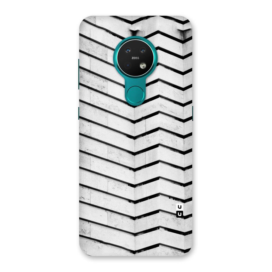 Wall Zig Zag Back Case for Nokia 7.2