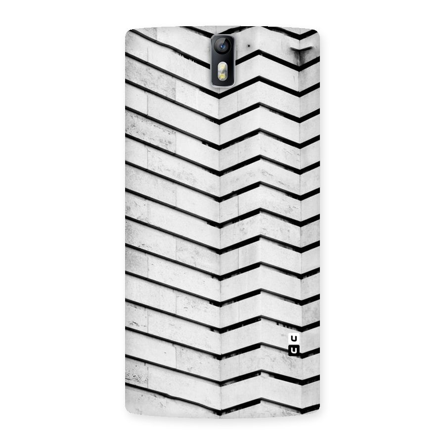Wall Zig Zag Back Case for One Plus One