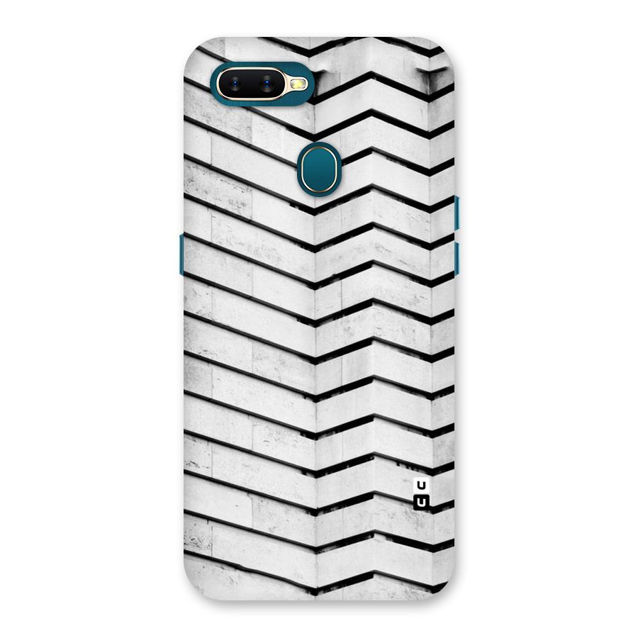 Wall Zig Zag Back Case for Oppo A11k
