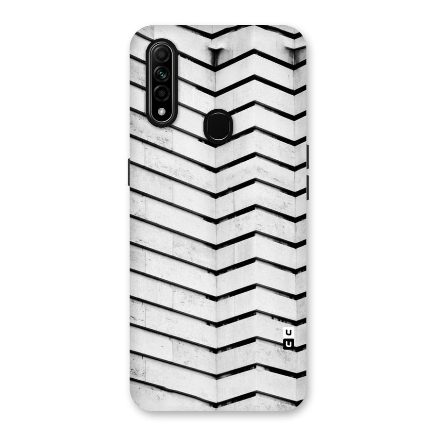Wall Zig Zag Back Case for Oppo A31
