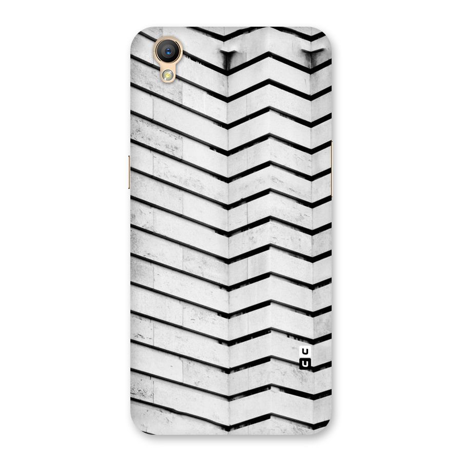 Wall Zig Zag Back Case for Oppo A37