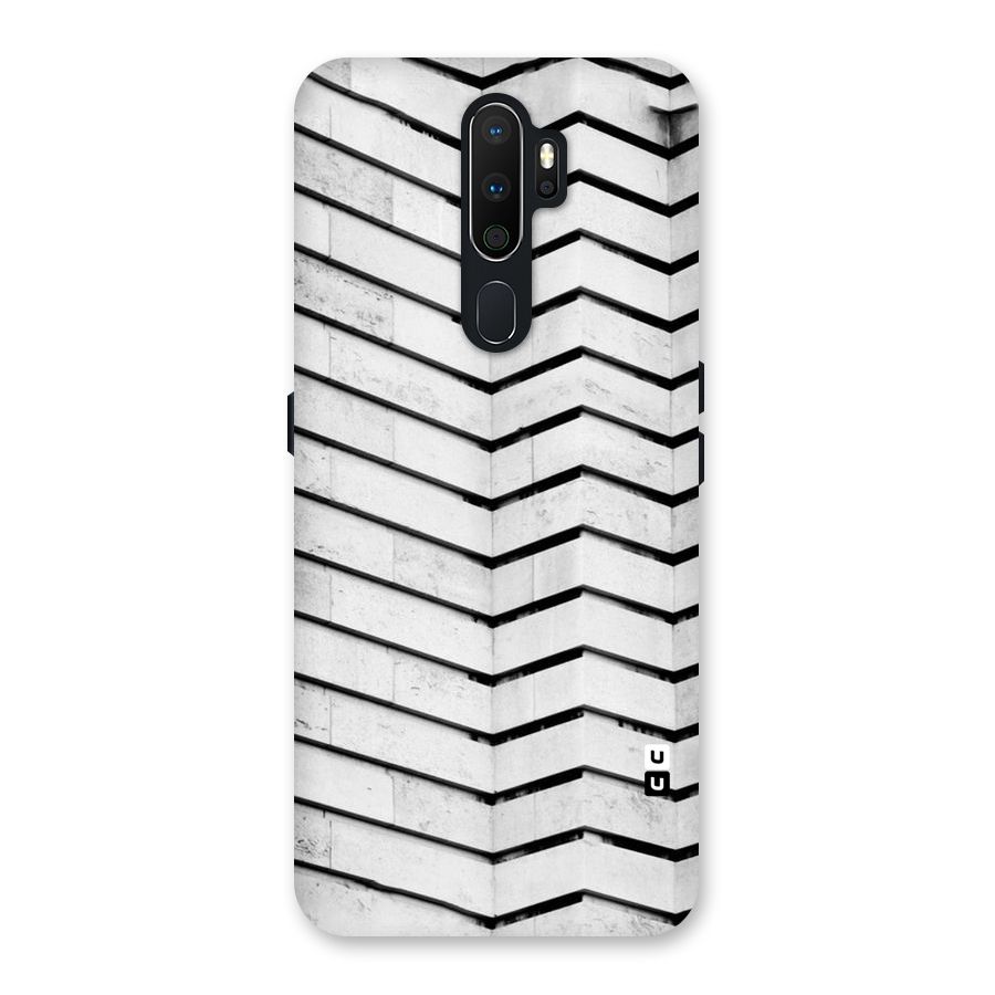 Wall Zig Zag Back Case for Oppo A5 (2020)