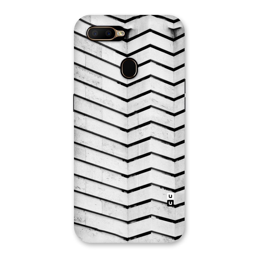 Wall Zig Zag Back Case for Oppo A5s