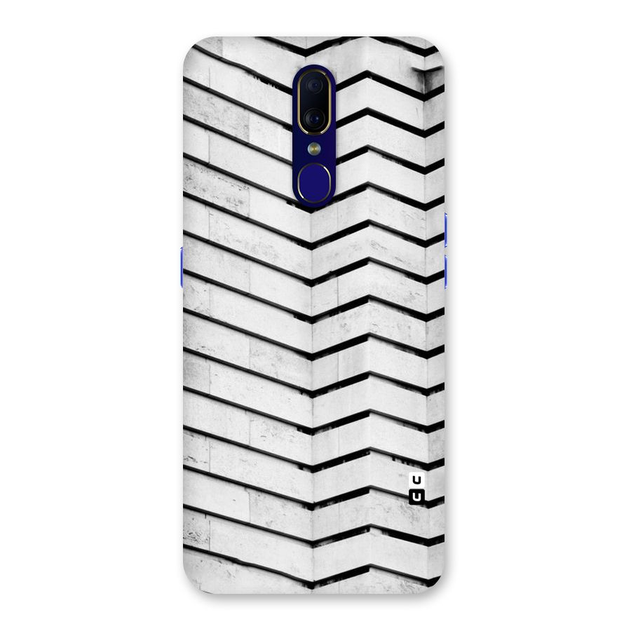 Wall Zig Zag Back Case for Oppo F11