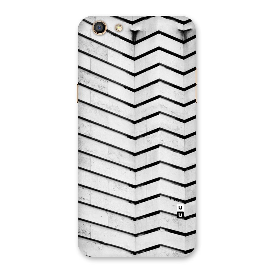 Wall Zig Zag Back Case for Oppo F3