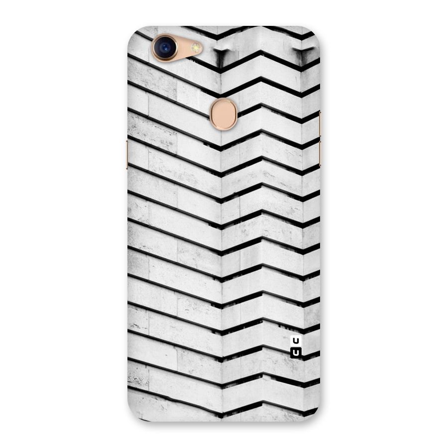 Wall Zig Zag Back Case for Oppo F5