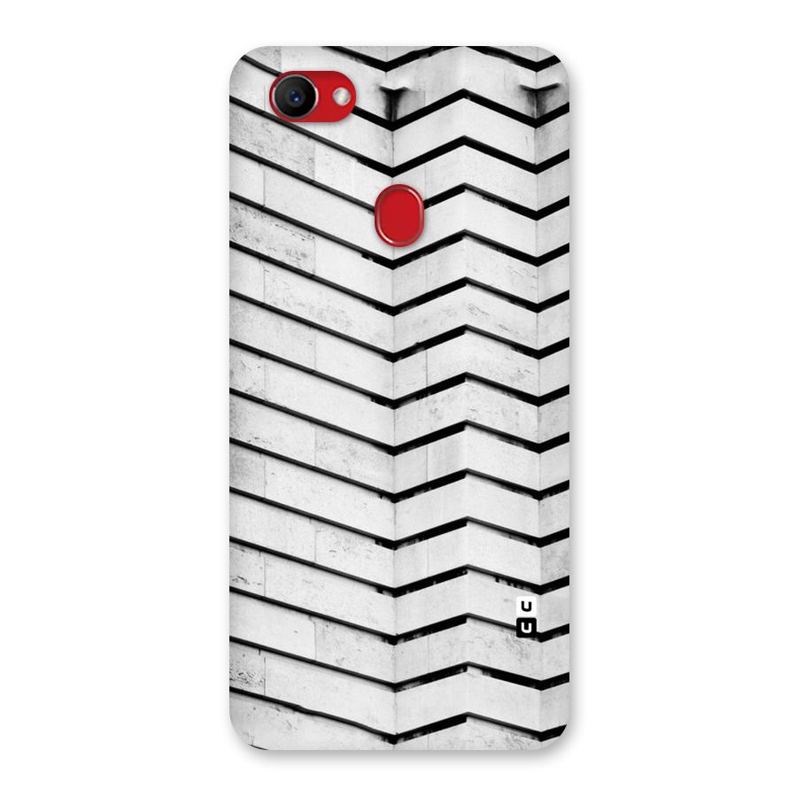 Wall Zig Zag Back Case for Oppo F7