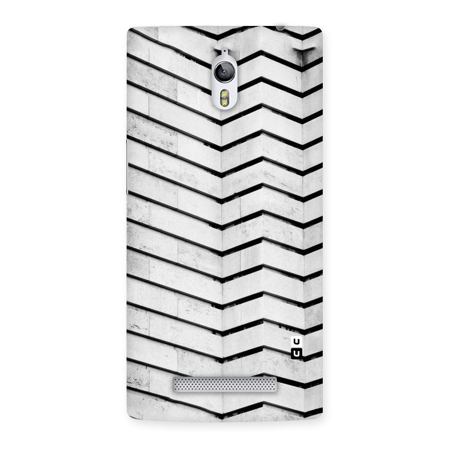 Wall Zig Zag Back Case for Oppo Find 7