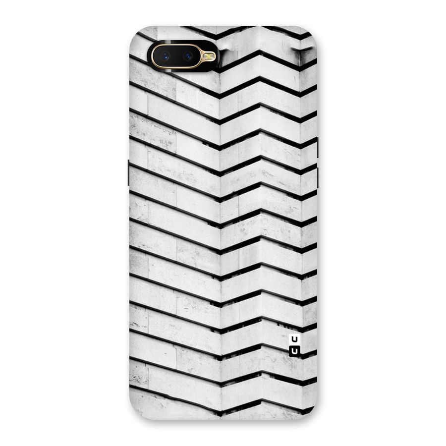 Wall Zig Zag Back Case for Oppo K1