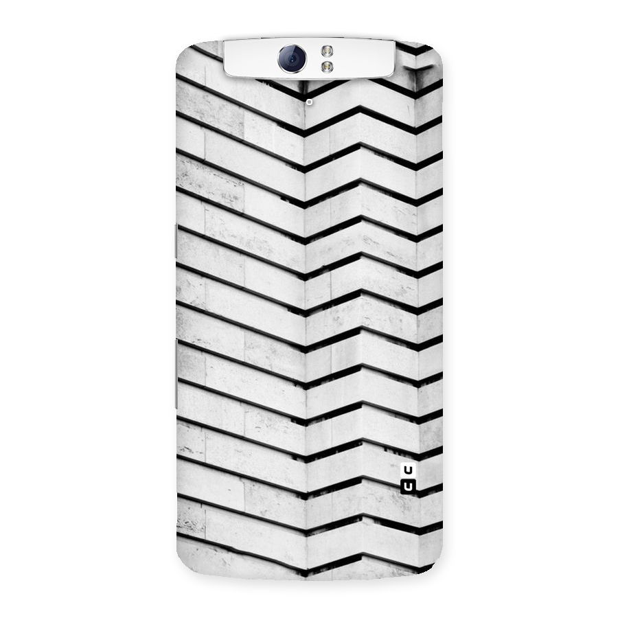 Wall Zig Zag Back Case for Oppo N1