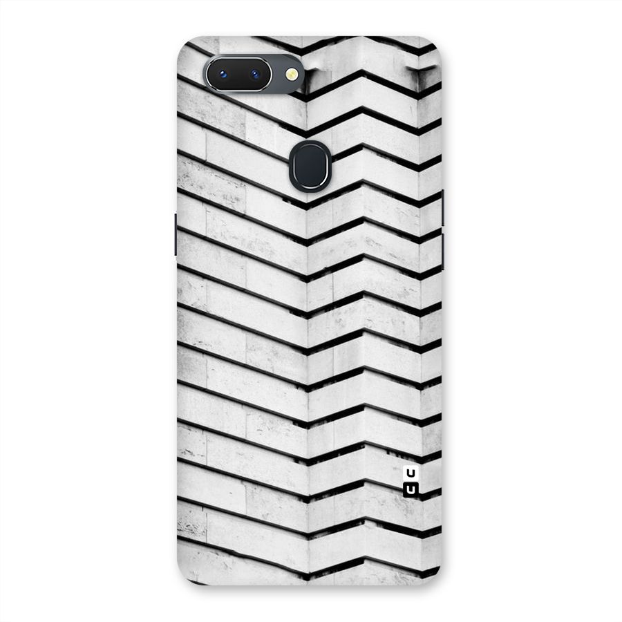 Wall Zig Zag Back Case for Oppo Realme 2