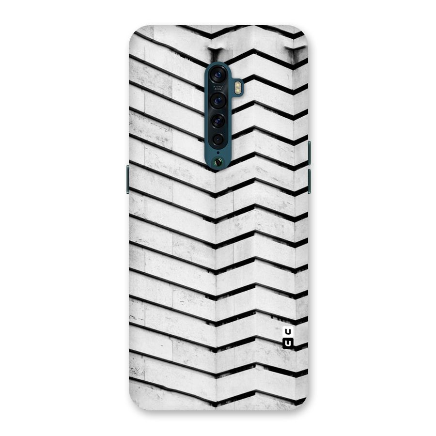 Wall Zig Zag Back Case for Oppo Reno2