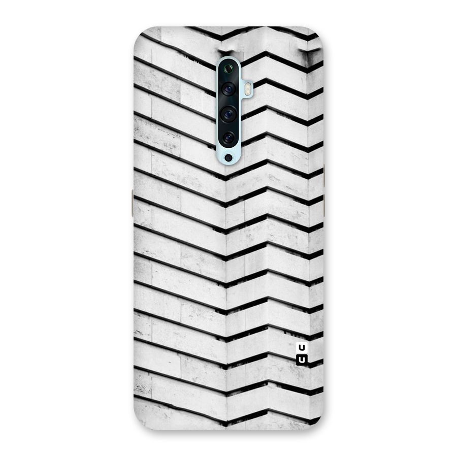 Wall Zig Zag Back Case for Oppo Reno2 Z