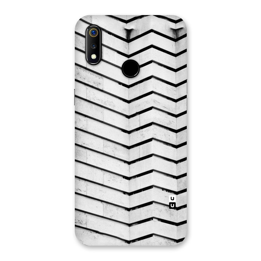 Wall Zig Zag Back Case for Realme 3
