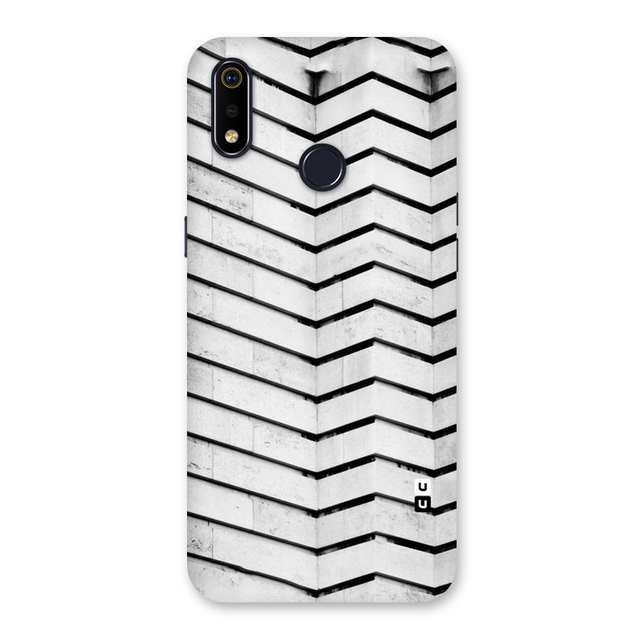 Wall Zig Zag Back Case for Realme 3i