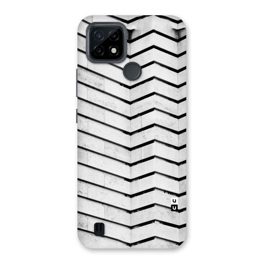 Wall Zig Zag Back Case for Realme C21