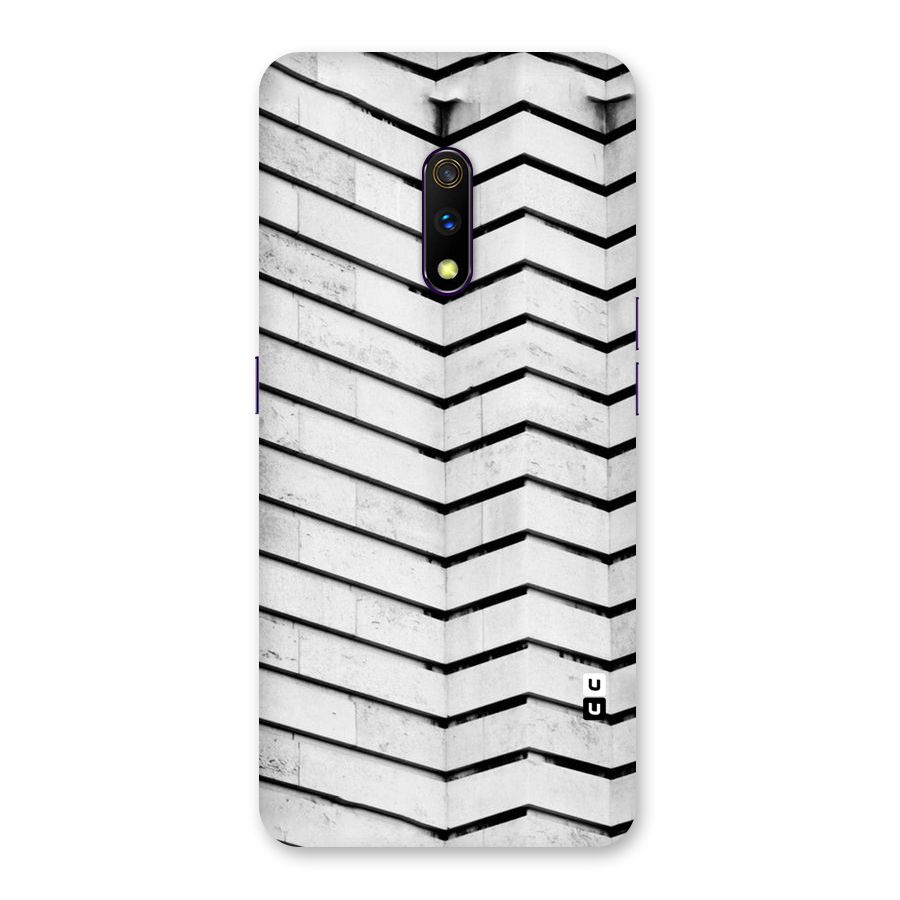 Wall Zig Zag Back Case for Realme X