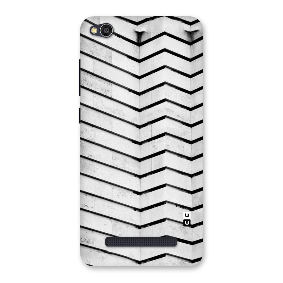 Wall Zig Zag Back Case for Redmi 4A