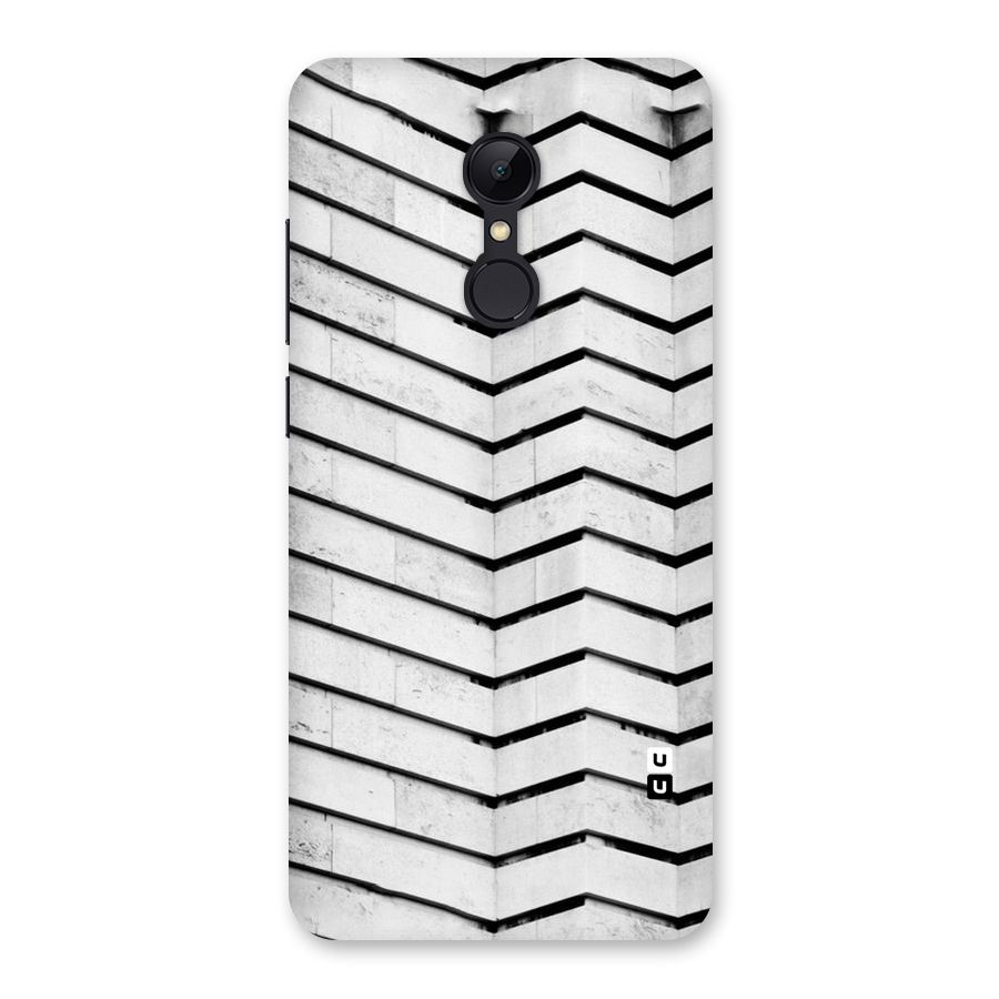 Wall Zig Zag Back Case for Redmi 5