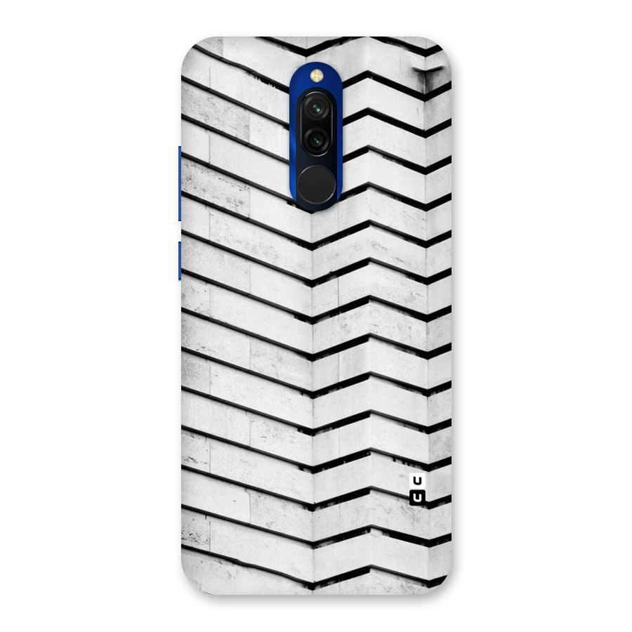 Wall Zig Zag Back Case for Redmi 8