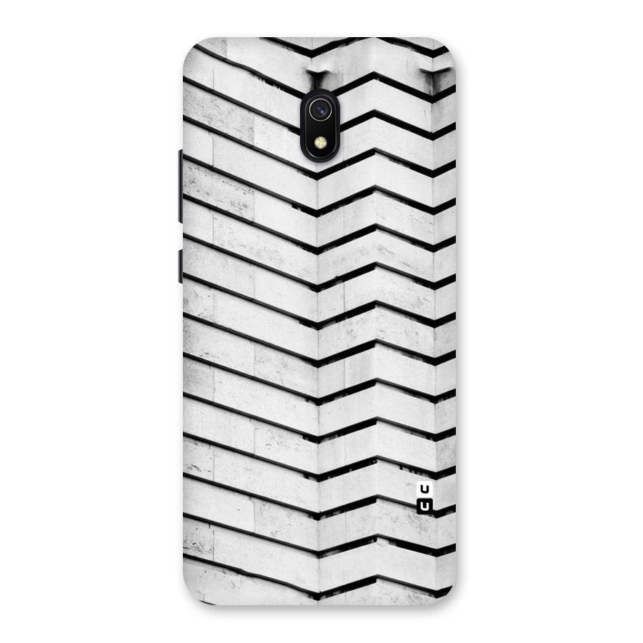 Wall Zig Zag Back Case for Redmi 8A