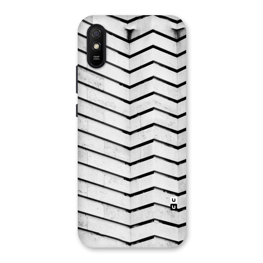Wall Zig Zag Back Case for Redmi 9A