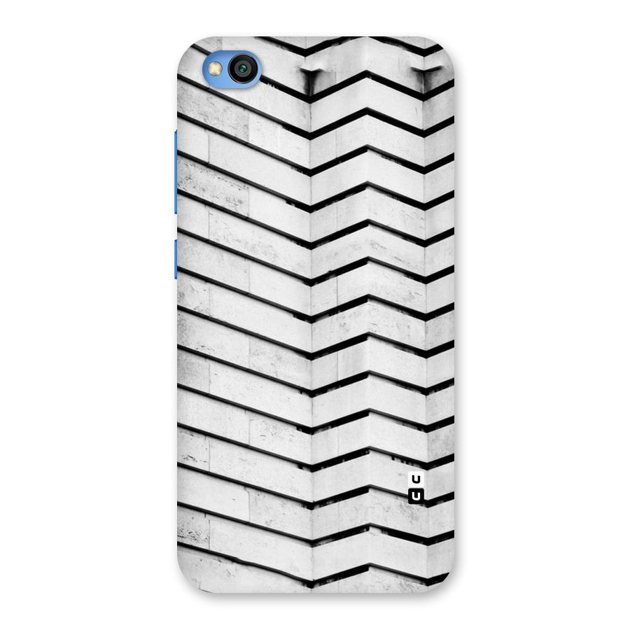 Wall Zig Zag Back Case for Redmi Go