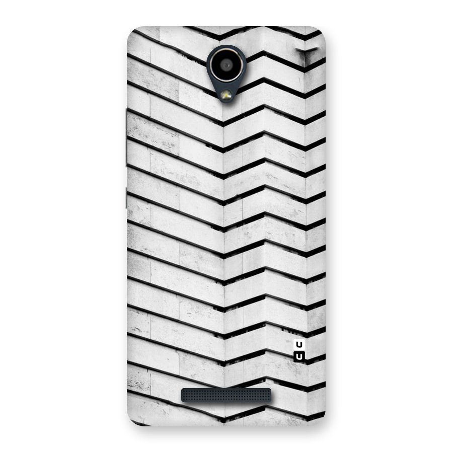 Wall Zig Zag Back Case for Redmi Note 2