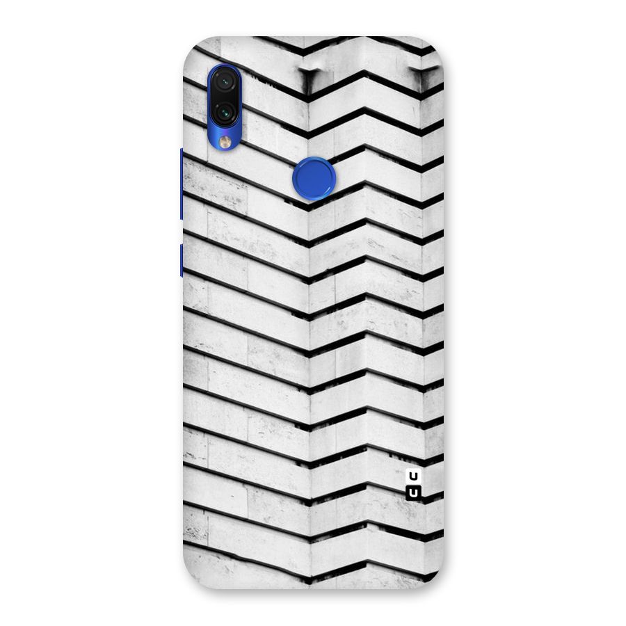 Wall Zig Zag Back Case for Redmi Note 7S