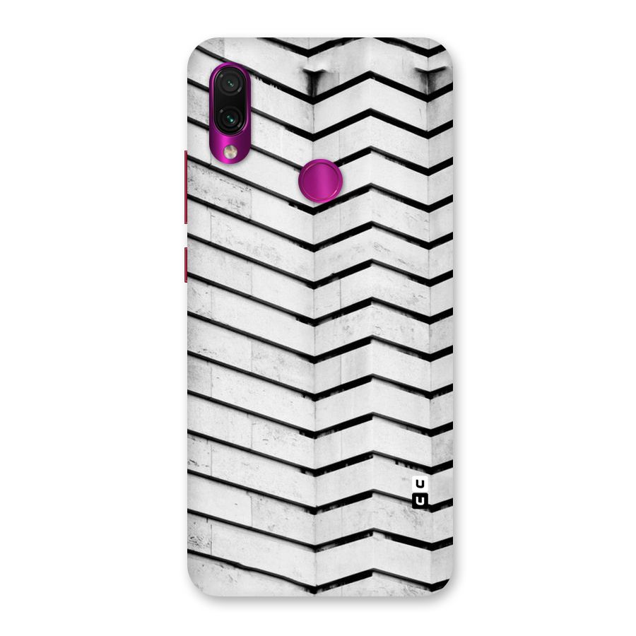 Wall Zig Zag Back Case for Redmi Note 7 Pro