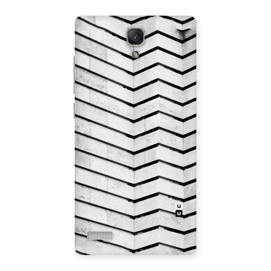 Wall Zig Zag Back Case for Redmi Note Prime