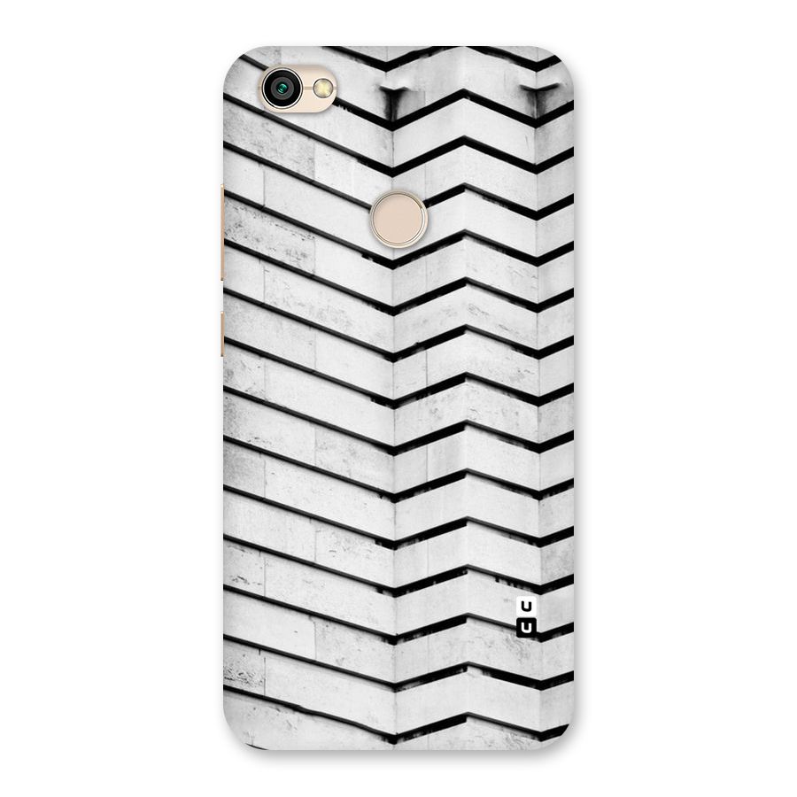 Wall Zig Zag Back Case for Redmi Y1 2017