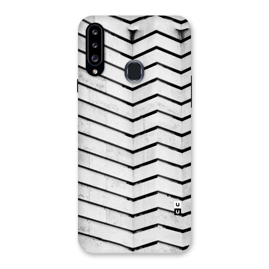 Wall Zig Zag Back Case for Samsung Galaxy A20s
