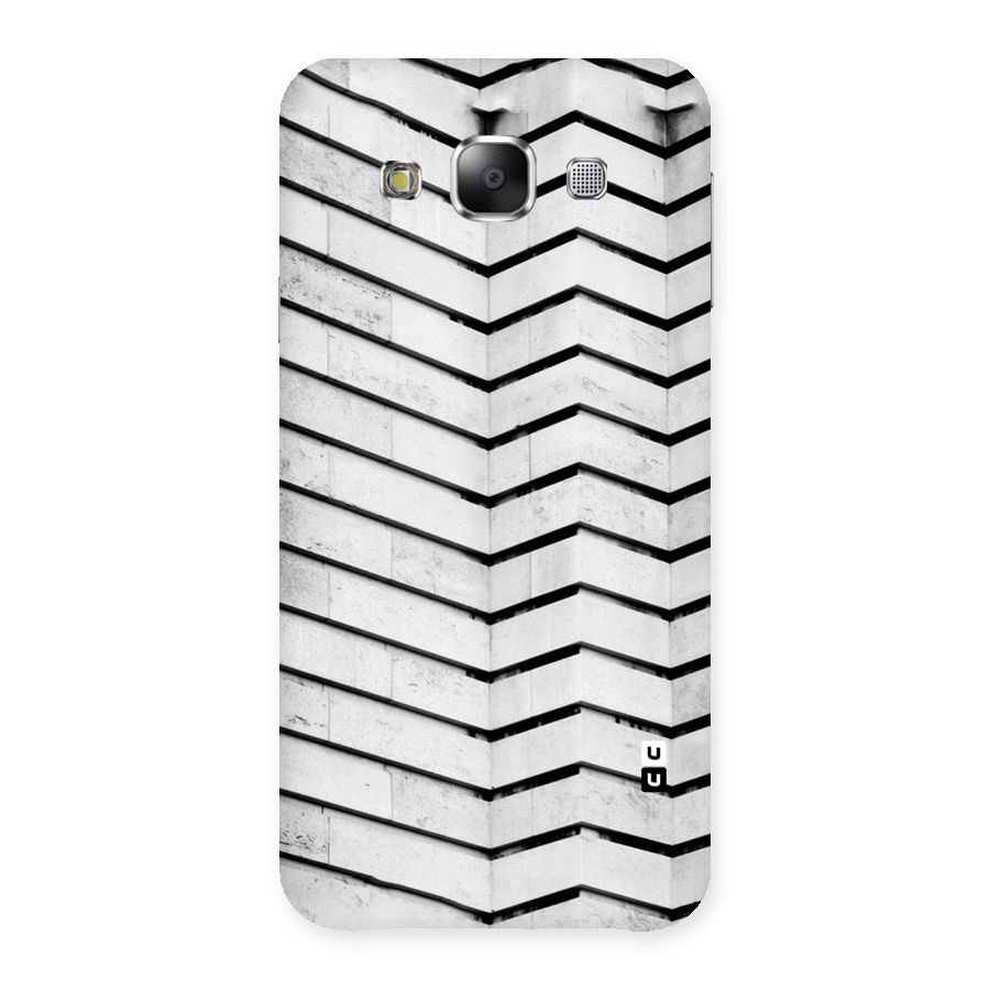 Wall Zig Zag Back Case for Samsung Galaxy E5