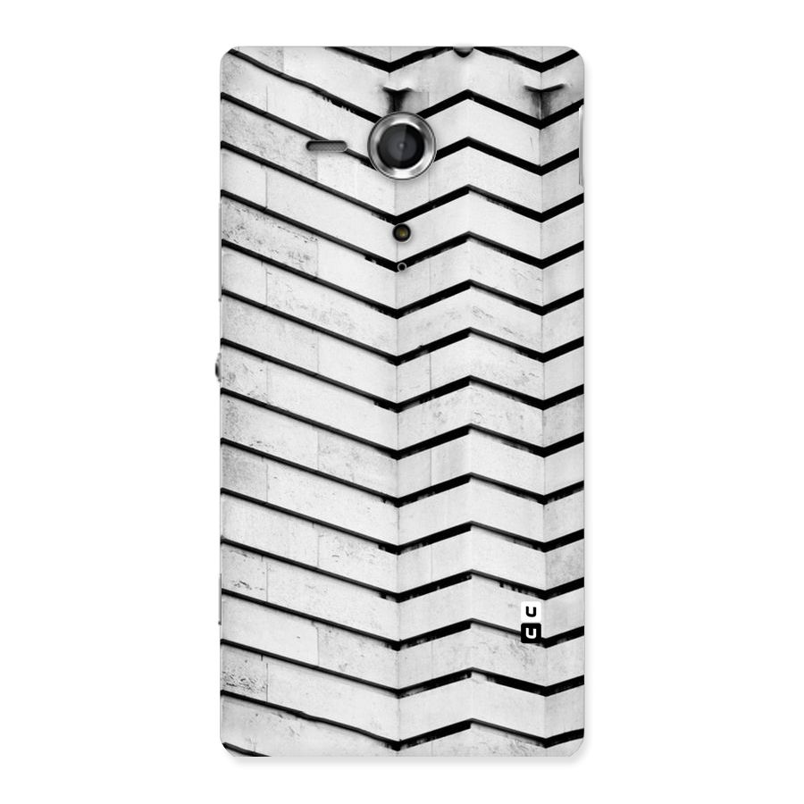Wall Zig Zag Back Case for Sony Xperia SP