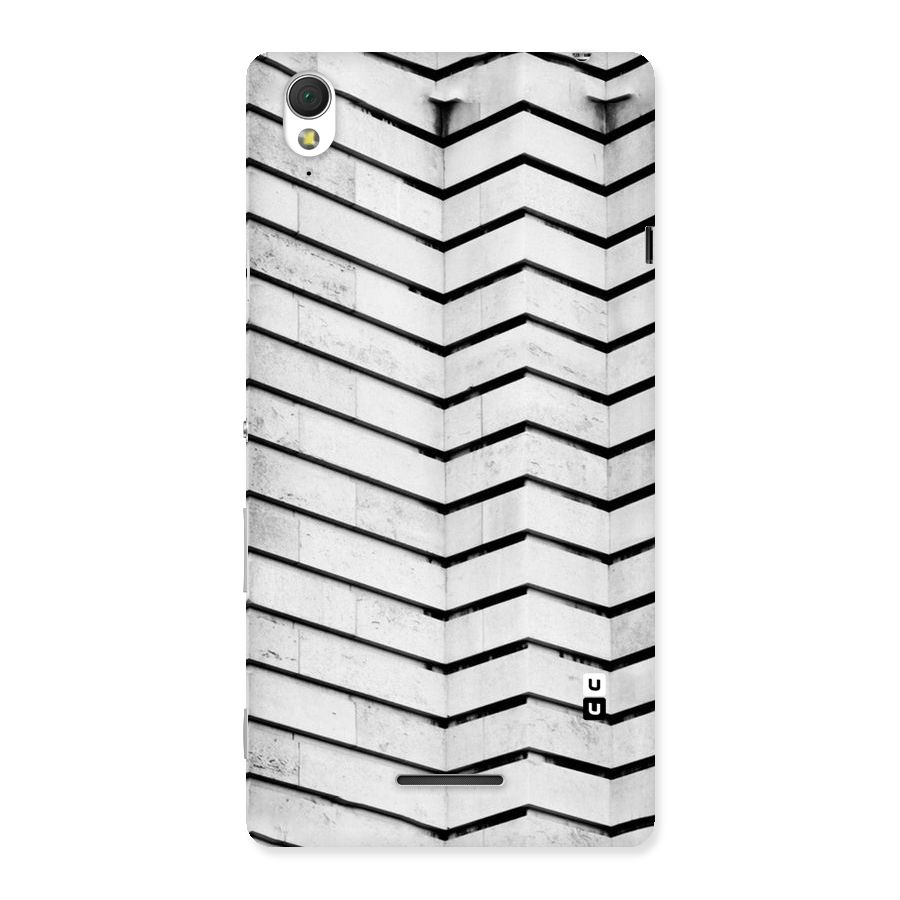Wall Zig Zag Back Case for Sony Xperia T3