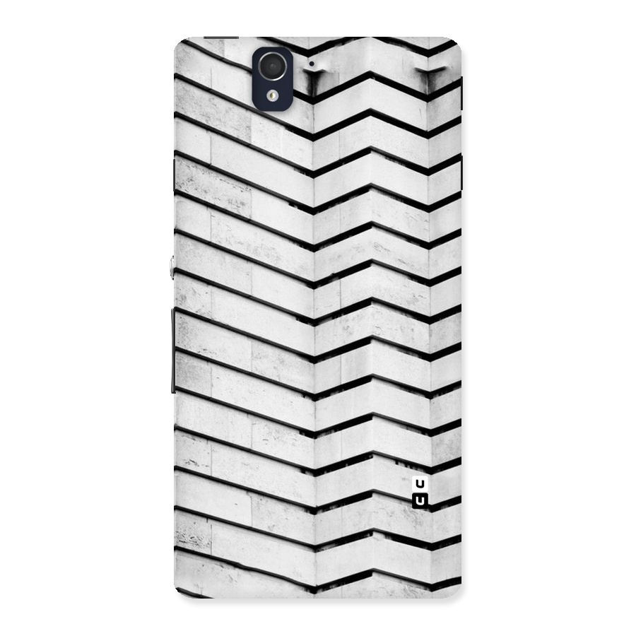 Wall Zig Zag Back Case for Sony Xperia Z